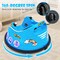 Kids Electric Bumper Car 12V 360-Degree Spin Remote Control LED Music Ride On